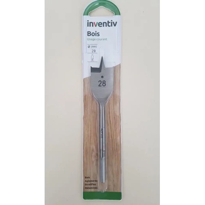 Inventiv СВРЕДЛО ДЪРВО Ф28 ПЛОСЪК inventiv (3603743118833)