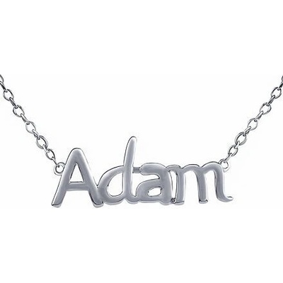 SILVEGO Strieborná retiazka s menom Adam JJJ2239N-Adam