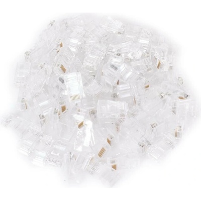 GETFORT RJ45 CAT.5e 8P8C priechodný otvor (100 kusov)