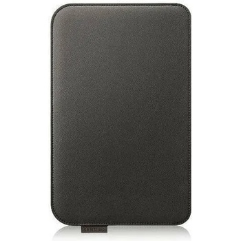 Samsung Оригинален Кожен Калъф Джоб за SAMSUNG Tab 3 7" Pouh Case Leather, Черен (Efc-1g5ldecstd)