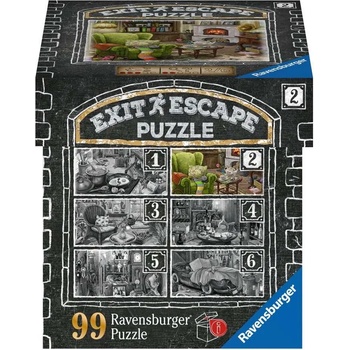 Ravensburger Пъзел-загадка Ravensburger от 99 части - В хола (16878)