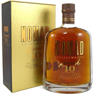 Nomad 10 YO Outland Triple Cask - бленд шотландско уиски 700ml