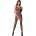 Passion BS071 černý Bodystocking, Černá