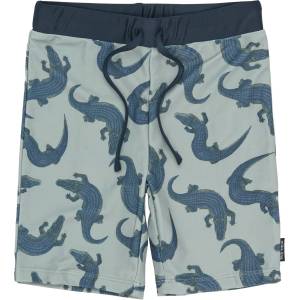 Mikk-Line Детски бански слипове Mikk-Line Kid's Swim Pant UV Long AOP Swim brief - Croco AOP - размер 74/80 (EU) (750-2750-0111)
