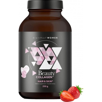 BrainMax Women Beauty Fish Collagen morský rybí kolagen Naticol mango 250 g