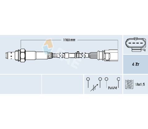 Lambda sonda FAE 77702