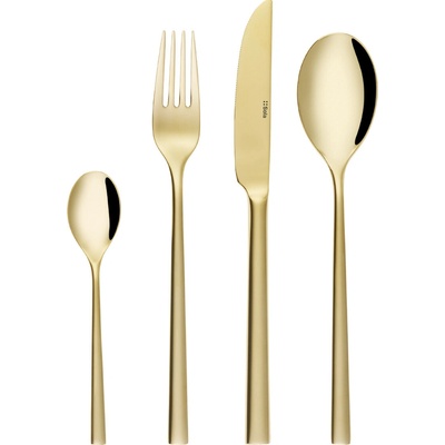 Sola Príborový set Living PVD Champagne 24 ks