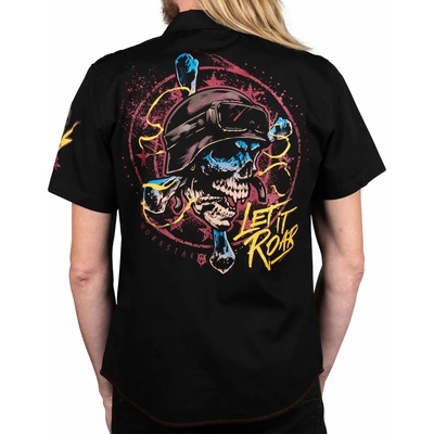 WORNSTAR мъжка риза WORNSTAR - Let It Roar Work - WSS-LIR