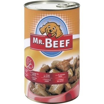 Mr. Beef Adult 5 druhov mäsa 1200 g