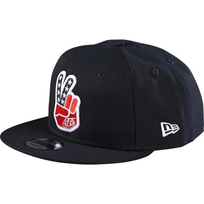 Troy Lee Designs Peace Sign Snapback Hat Navy