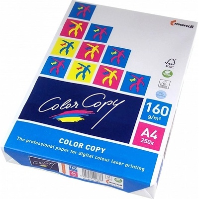 Igepa Копирна хартия офис Mondi Color Copy 8687A16 (A4, 160g/m2, 250 бр. листа, хартия бяла, сатен) (8687A16)