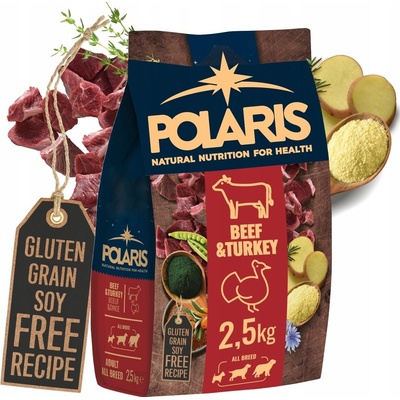 Polaris GF pes Adult All hovězí, krůta 2,5 kg