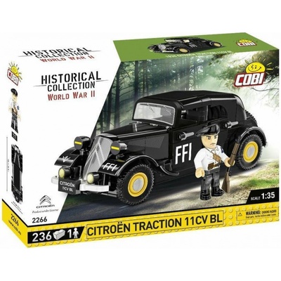 Cobi 2266 1938 Citroën Traction 11CV, 1:35, 236 k, 1 f – Zbozi.Blesk.cz
