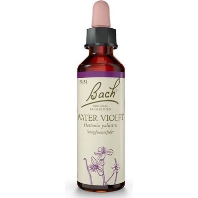 Bachovy květové esence Žebratka bahenní Water Violet 20 ml