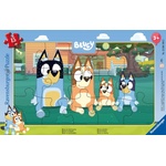 Ravensburger Детски пъзел Ravensburger от 15 части - Блуи (7012004109) - baby