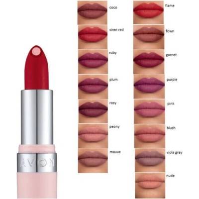 Avon Hydramatic matná hydratační rtěnka s kyselinou hyaluronovou Hydra Magenta 3,6 g