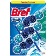 Bref Color Aktiv tuhý WC blok Chlorine 3 x 50 g