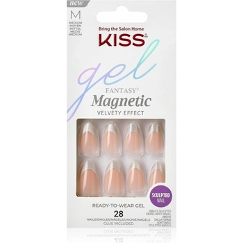 KISS Gel Fantasy High Volume Gel umelé nechty North Coast 28 ks