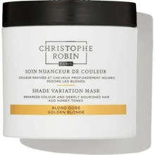 Christophe Robin Shade Variation Mask výživná krémová maska na vlasy odtieň Golden Blond 250 ml
