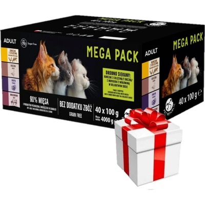 Pet Republic PetRepublic v jemné omáčce 40 x 100 g + překvapení pro kočku