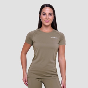 GymBeam Дамска тениска за бягане Pulse Vetiver XXL