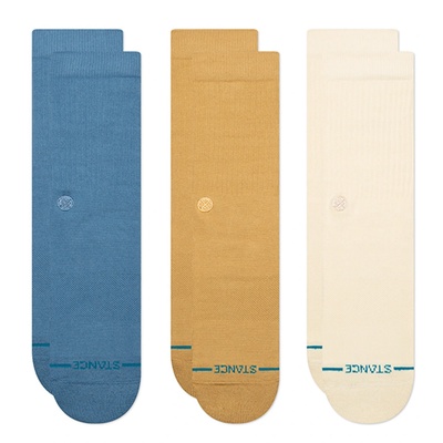 Stance Чорапи stance uncommon solids icon socks 3 pack m556d18icp Размер L