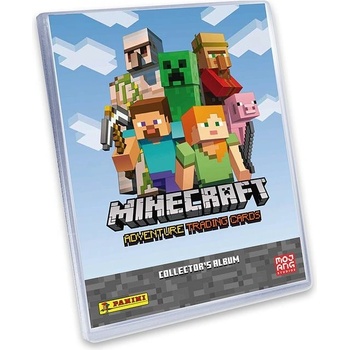 minecraft trading card binder PANINI Cards 4 Inside the binder is an accessory pocket for storing extra dice and pens Panini Minecraft Trading Cards 3-Create,