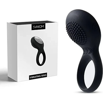 Image 1 of Вибриращ пенис пръстен, перфектният - Tyler Black (SVAKOM0070)