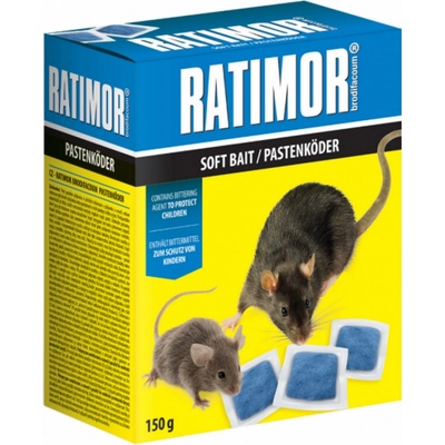 Unichem Ratimor Brodifacoum měkká návnada v sáčku 150 g