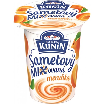 Mlékárna Kunín Sametový mixovaná meruňka 150 g – Zbozi.Blesk.cz