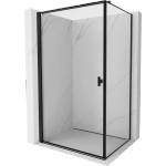Mexen Mist-B душ кабина с отваряща се лява врата 70 x 80 см, черна рамка, черна - 8A2T-070-080-70-70-L (8A2T-070-080-70-70-L)