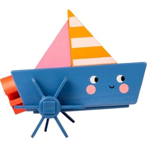 Kikkerland Играчка за баня Kikkerland Kidoki - Платноходка, асортимент (KID47-A-F)