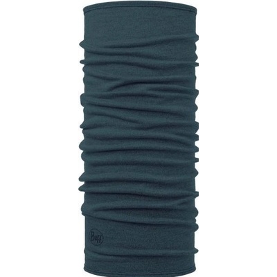 Buff Merino Wool Midweight Melange Dusty Blue