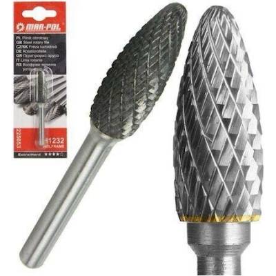 Fréza karbidová kůžel, stopka 6mm MAR-POL (H1232) M225653