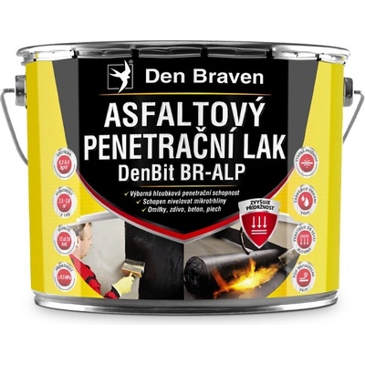 DEN BRAVEN Asfaltový penetrační lak BR-ALP 9kg DenBit