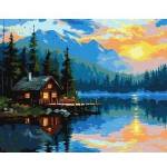 Ideyka Paint by numbers - Cozy by the lake