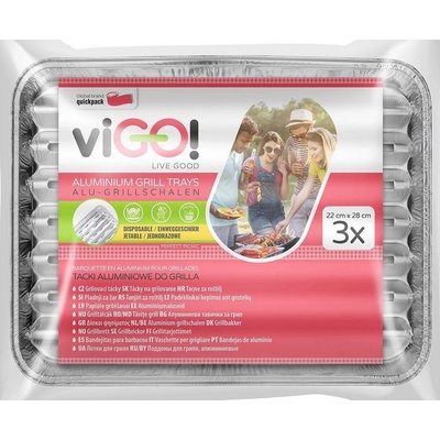 VIGO Grilovacie ALU miska 20x11,5x4cm