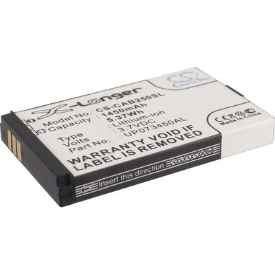 Cameron Sino Батерия за Caterpillar CAT B25, 1450mAh, Li-ion (CS-CAB250SL)