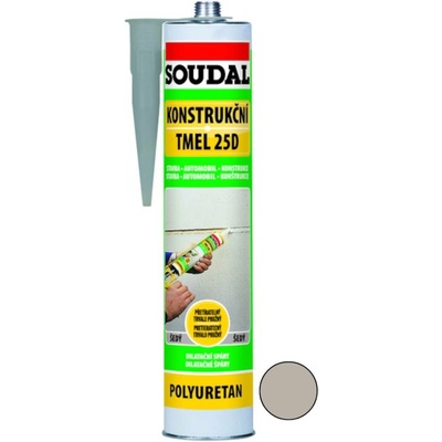 Soudal 25D 280 ml šedá