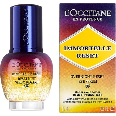 L'Occitane Immortelle Overnight Reset очен серум против отоци за жени 1 бр