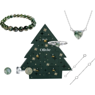 OLIVIE Adventní kalendář MECHOVÝ 7863