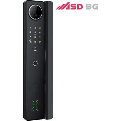 TTLock Моторизирана WiFi Смарт Брава ASD T09 Face ID за ДомОфисAirbnb - Лицево Разпознаване, IP Камера, RFID, PIN и Пръстов Отпечатък (CNL02802)