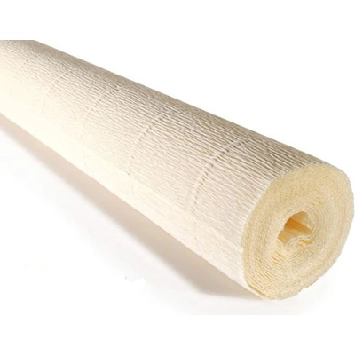 Cartotecnica Rossi Krepový papír role 180g (50 x 250cm) - bílý krém 603