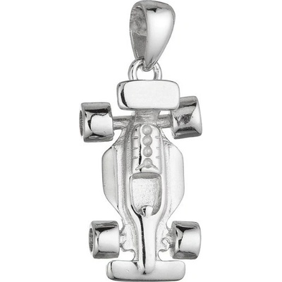 Evolution Group Pavona Stylový stříbrný přívěsek Formule 64046