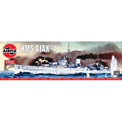 AIRFIX Classic Kit VINTAGE loď A03204V HMS Ajax 30 A:600