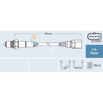 Lambda sonda FAE 77910
