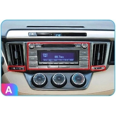 Mekede MN-X20 Toyota RAV4 XA40 4GB/64GB + Rádio: A