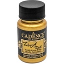 Farba na textil CADENCE DORA 50 ml metalická sýta zlatá