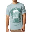 Fox triko Aiming High Ss tech Tee Gunmetal