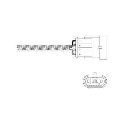 Lambda sonda DELPHI ES20302-12B1 (ES2030212B1)